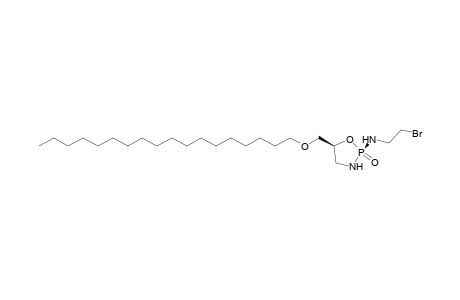 (2r,5s)-2-(2-bromoethylamino)-5-(octadecyloxymethyl)-1,3,2-oxazaphospholidin-2-one