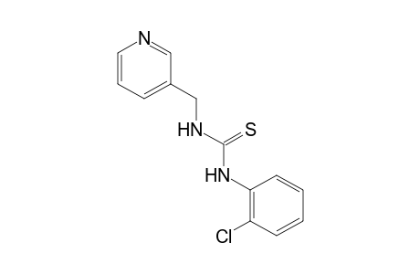 1-(o-chlorophenyl)-3-[(3-pyridyl)methyl]-2-thiourea