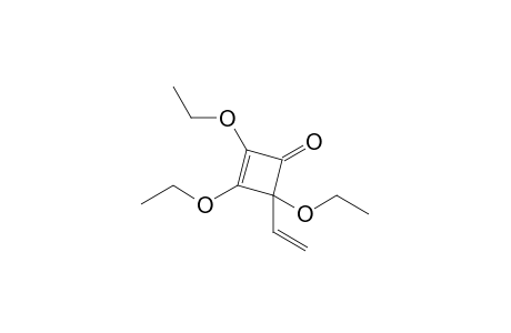 4-Ethenyl-2,3,4-triethoxy-2-cyclobutenone
