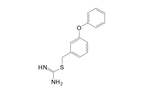 (3-phenoxyphenyl)methyl carbamimidothioate