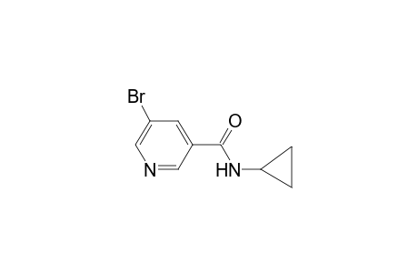 5-Bromo-N-cyclopropyl-nicotinamide