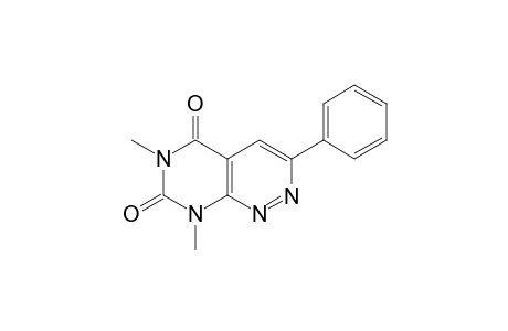 6,8-dimethyl-3-phenylpyrimido[4,5-c]pyridazine-5,7(6H,8H)-dione