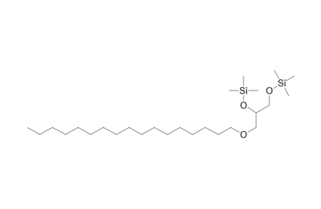Bis-TMS ether of 1-O-heptadecylglycerol