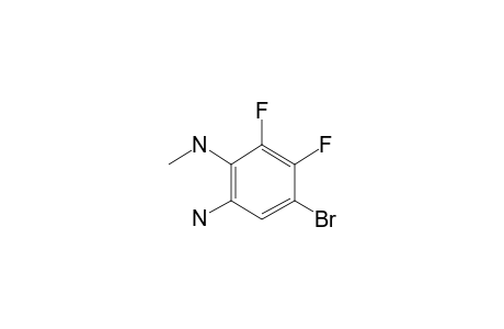 4-Bromo-5,6-difluoro-1-N-methylbenzene-1,2-diamine