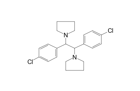 1-[1,2-Bis(4-chlorophenyl)-2-(1-pyrrolidinyl)ethyl]pyrrolidine