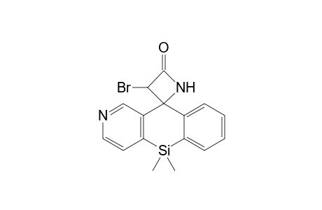 1'-Bromo-10,10-dimethyl-4-oxo-spiro[9,10-dihydro-10-sila-2-azaanthracene-9,2'-azetidine]