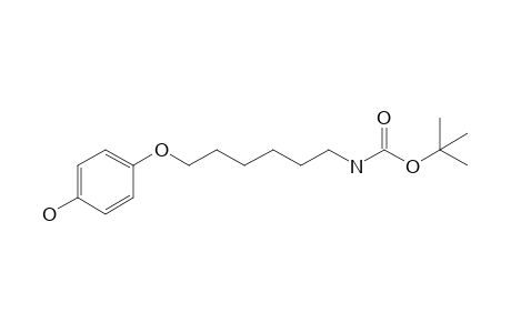 Tert-butyl-N-6-(4-hydroxyphenyloxy)hexylcarbamate