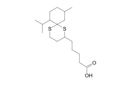 5-(7-Isopropyl-10-methyl-1,5-dithia-spiro[5.5]undec-2-yl)-pentanoic acid