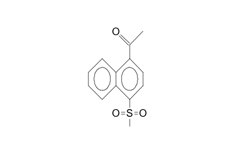 1-(4-mesyl-1-naphthyl)ethanone