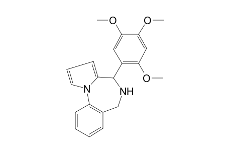 4-(2,4,5-Trimethoxyphenyl)-5,6-dihydro-4H-pyrrolo[1,2-a][1,4]benzodiazepine