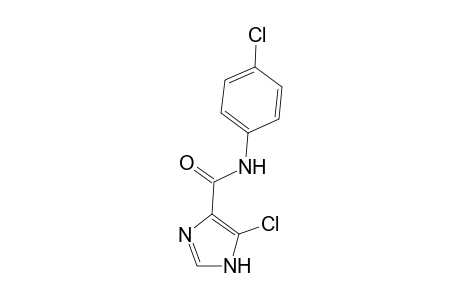 5-Chloro-1H-imidazole-4-carboxylic acid (4-chloro-phenyl)-amide