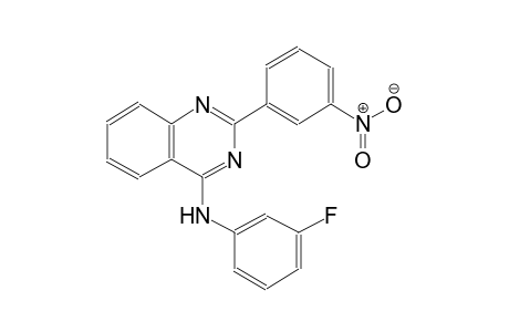N-(3-fluorophenyl)-2-(3-nitrophenyl)-4-quinazolinamine