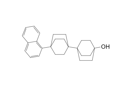 [1,1'-Bibicyclo[2.2.2]octan]-4-ol, 4'-(1-naphthalenyl)-