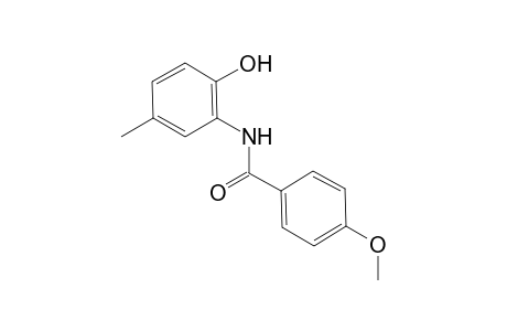 N-(2-hydroxy-5-methylphenyl)-4-methoxybenzamide
