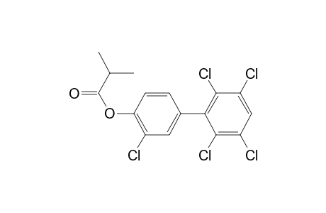 4-Hydroxy-2',3,3',5',6'-pentachlorobiphenyl, 2-methylpropionate