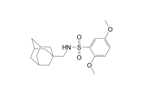 N-Adamantan-1-ylmethyl-2,5-dimethoxy-benzenesulfonamide