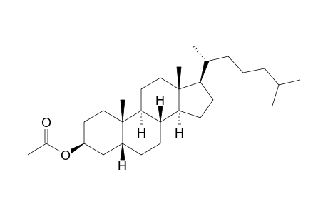 5β-Cholestan-3β-ol acetate
