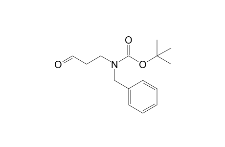 3-[N-Benzyl-N-(tert.-butoxycarbonyl)-amino]-propanal;isomer-#1