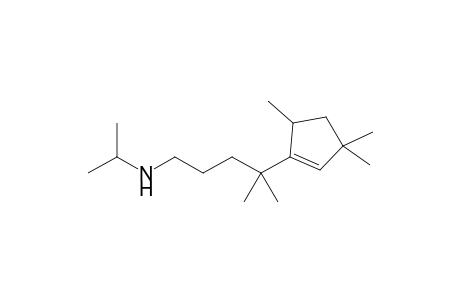 Isopropyl-[4-methyl-4-(3,3,5-trimethyl-cyclopent-1-enyl)-pentyl]-amine