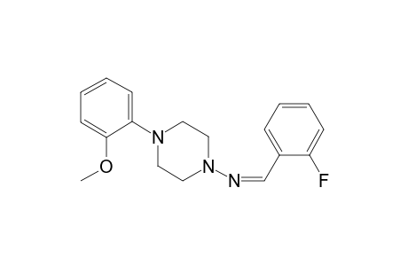 1-piperazinamine, N-[(Z)-(2-fluorophenyl)methylidene]-4-(2-methoxyphenyl)-