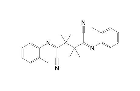 3,3,4,4-Tetramethyl-2,5-bis(o-tolylimino)adiponitrile