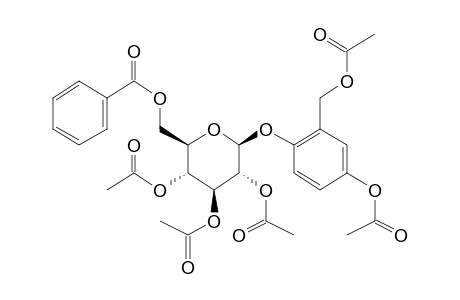 Poliothyrsoside. pentaacetate