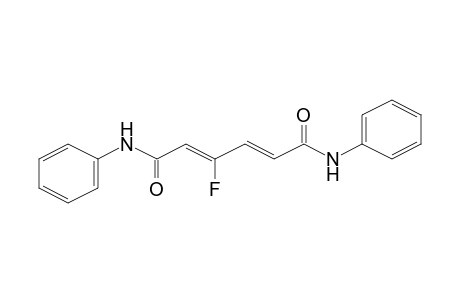 2,4-Hexadiene-1,6-dianilide, 4-fluoro-