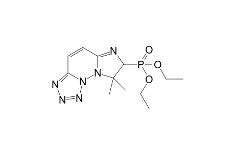 Diethyl 8,8-dimethyl-7,8-dihydroimidazo[1,2-f]tetrazolo[1,5-b]pyridazin-7-ylphosphonate