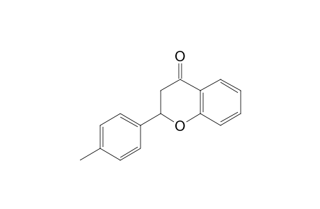 2-(4-methylphenyl)-2,3-dihydro-4H-chromen-4-one