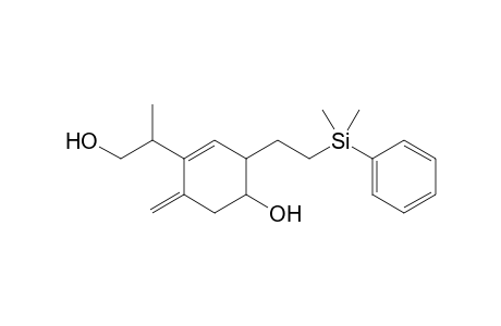 3-Methylene2-(3-hydroxyprop-2-yl)-6-[2-(phenyldimethylsilyl)ethyl]cyclohexene-5-ol