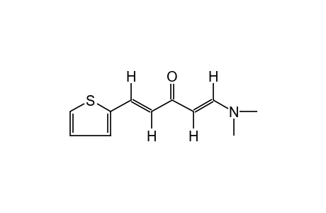 trans,trans-1-(DIMETHYLAMINO)-5-(2-THIENYL)-1,4-PENTADIEN-3-ONE