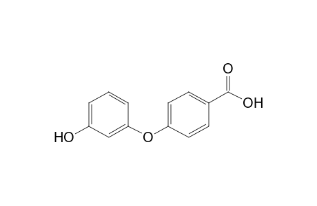 p-(m-hydroxyphenoxy)benzoic acid