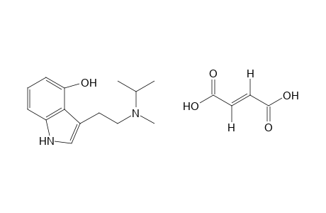 N-Methyl-N-isopropyl-4-hydroxytryptamine fumarate