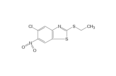 5-chloro-2-(ethylthio)-6-nitrobenzothiazole