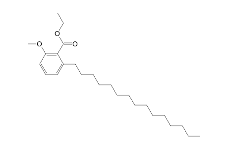 Ethyl 2-methoxy-6-pentadecylbenzoate