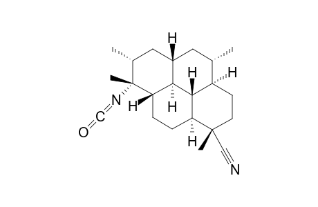 (1S,3aR,4S,5aS,7R,8R,8aS,10aS,10bS,10cS)-8-isocyanato-1,4,7,8-tetramethyl-2,3,3a,4,5,5a,6,7,8a,9,10,10a,10b,10c-tetradecahydropyrene-1-carbonitrile