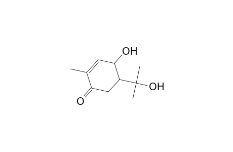 4-Hydroxy-5-(1-hydroxy-1-methylethyl)-2-methyl-2-cyclohexen-1-one