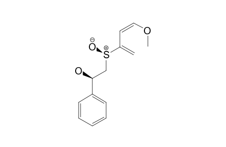 (S,RS,Z)-3-[(2-HYDROXY-2-PHENYLETHYL)-SULFINYL]-1-METHOXYBUTA-1,3-DIENE