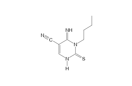 3-BUTYL-4-IMINO-1,2,3,4-TETRAHYDRO-2-THIOXO-5-PYRIMIDINECARBONITRILE