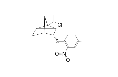 ENDO-3-(2'-NITRO-4'-METHYL-1'-PHENYLTHIO)-1-(1'-CHLOROETHYL)-TRICYCLO-[2.2.1.0(2,6)]-HEPTANE;(DIASTEREOMER-1)