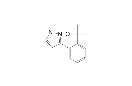 3-(2-(ALPHA-HYDROXYISOPROPYL)-PHENYL)-PYRAZOLE