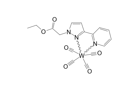 CIS-[W-(CO)(4)-[ETHYL-[3-(2-PYRIDYL)-1-PYRAZOLYL]-ACETATE]]