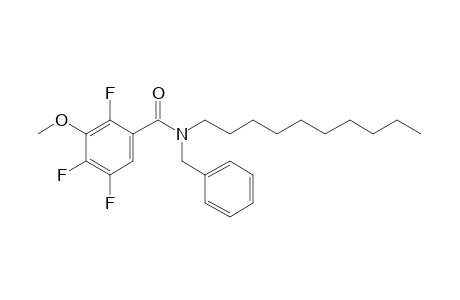 Benzamide, 3-methoxy-2,4,5-trifluoro-N-benzyl-N-decyl-