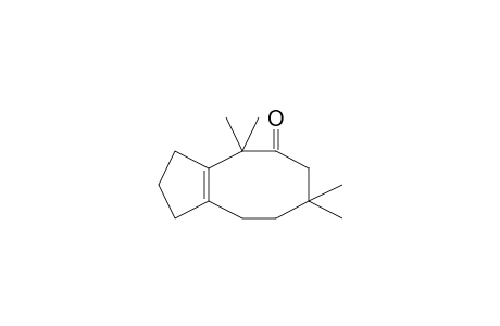 Bicyclo[6.3.0]undec-1(8)-en-3-one, 2,2,5,5-tetramethyl-