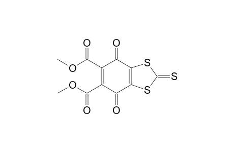 4,7-Dioxo-5,6-di(methoxycarbonyl)benzo[d][1,3]dithiole-2-thione