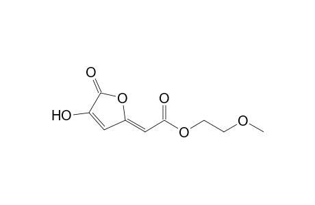 (2'-Methoxyethyl) [4-hydroxy-5-oxofuran-2(5H)-ylidene]-acetate