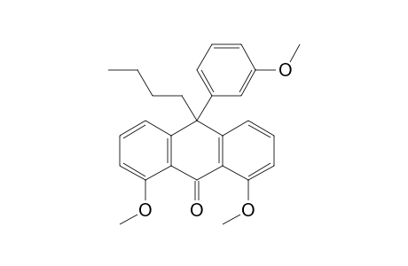 10-butyl-1,8-dimethoxy-10-(3-methoxyphenyl)anthracen-9(10H)-one