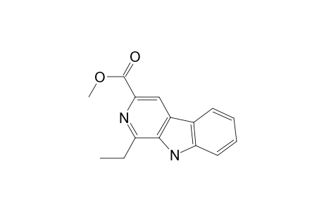 9H-Pyrido[3,4-b]indole-3-carboxylic acid, 1-ethyl-, methyl ester