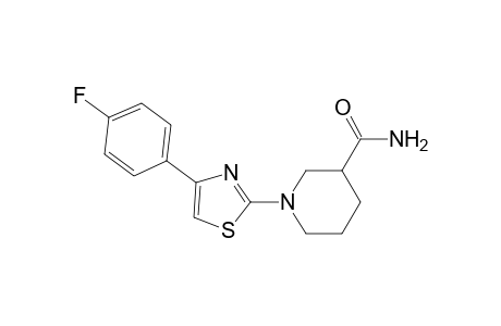 1-[4-(4-Fluoro-phenyl)-thiazol-2-yl]-piperidine-3-carboxylic acid amide