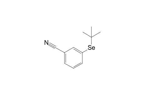 tert-Butyl(3-cyanophenyl)-selenide